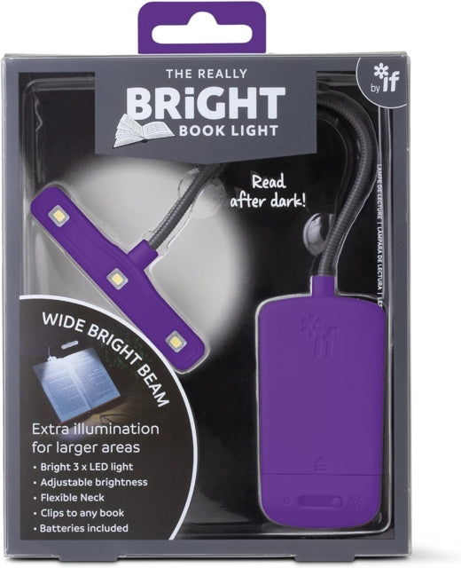 The Really BRIGHT Book Light - Purple
