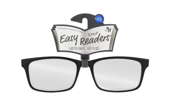 Easy Readers â€“ Dayfarer Black +2.0