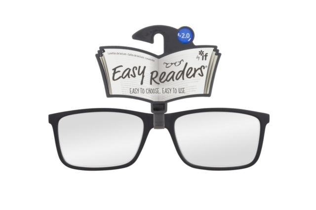 Easy Readers â€“ Sporty Black/Clear +2.0