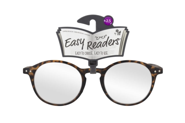 Easy Readers â€“ Round Tortoiseshell +2.5