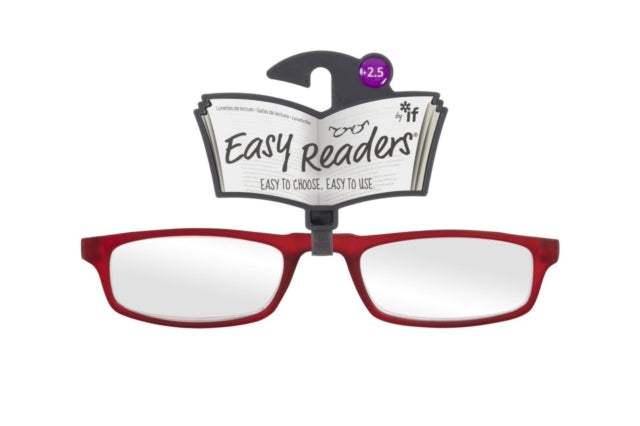 Easy Readers â€“ Over The Top Red +2.5