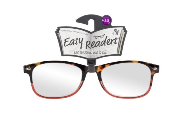 Easy Readers â€“ Duo Tortoiseshell / Red +2.5