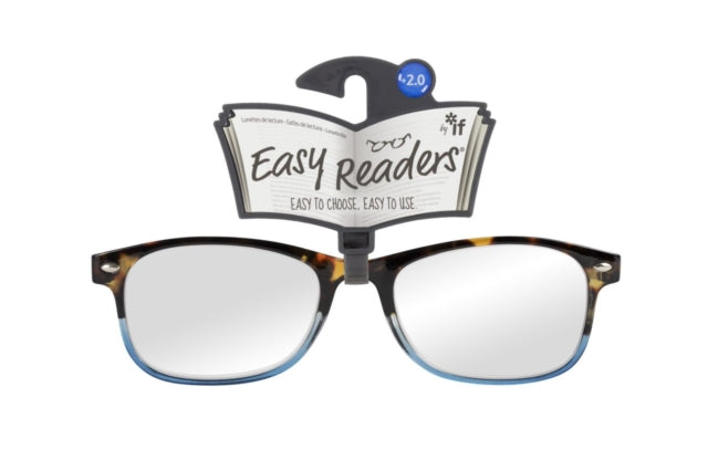 Easy Readers â€“ Duo Tortoiseshell / Blue +2.0