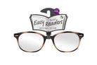 Easy Readers â€“ Round Beige / Brown +2.5
