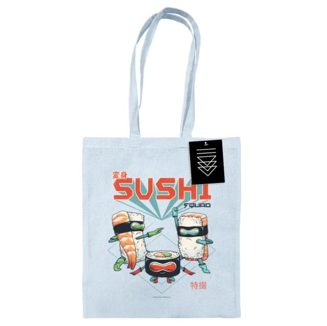 Vincent Trinidad (Sushi Squad) Pastel Blue Tote Bag - 5050293868271