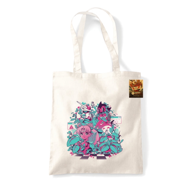 Ilustrata (Anime Wave) Natural Tote Bag - 5050293868288