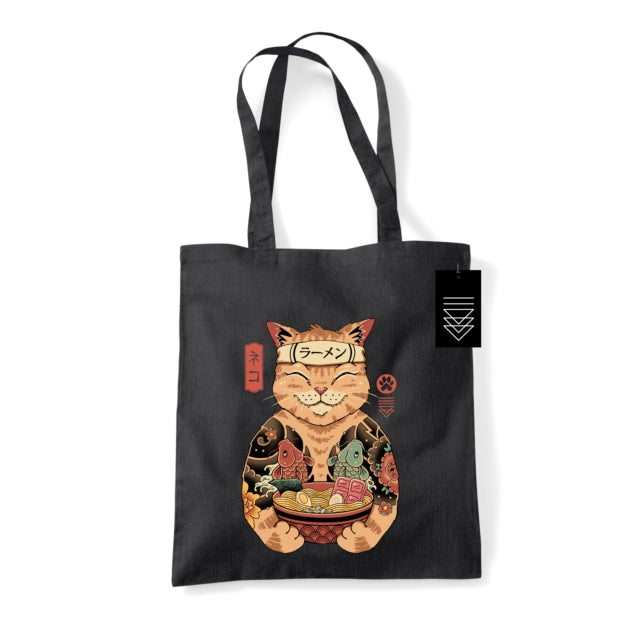 Vincent Trinidad (Catana Ramen) Black Tote Bag - 5050293868349