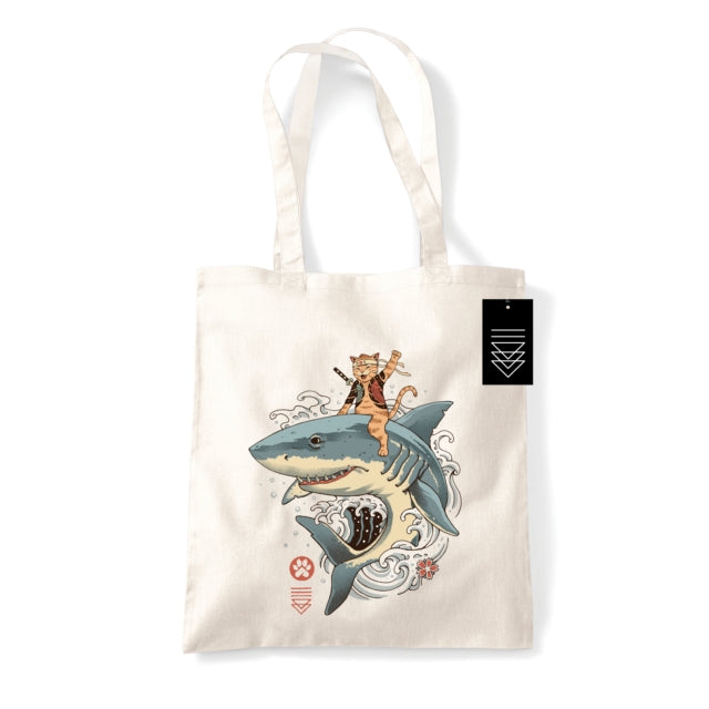 Vincent Trinidad (Catana Shark) Natural Tote Bag - 5050293868387