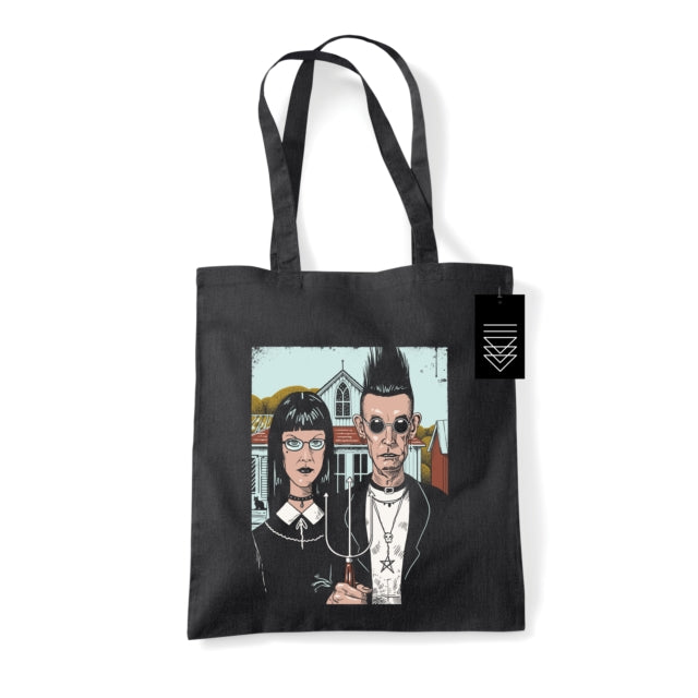 Vincent Trinidad (American Goth) Black Tote Bag - 5050293868417