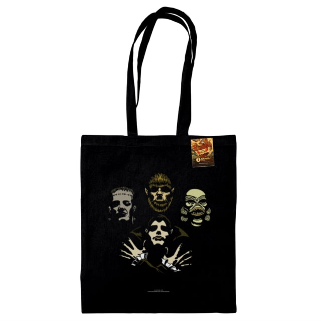 Benjimoji (Monster Rhapsody) Black Tote Bag - 5050293868769