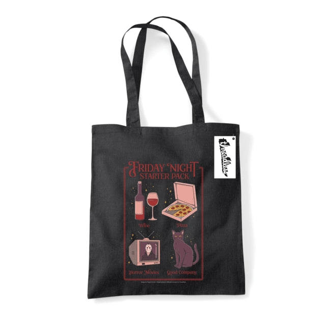 Thiago Correa (Friday Night) Black Tote Bag - 5050293868905