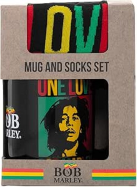 Bob Marley (One Love) Mug & Sock Set