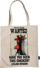 Shopper Recycled Cotton - Wallace & Gromit (Feathers)