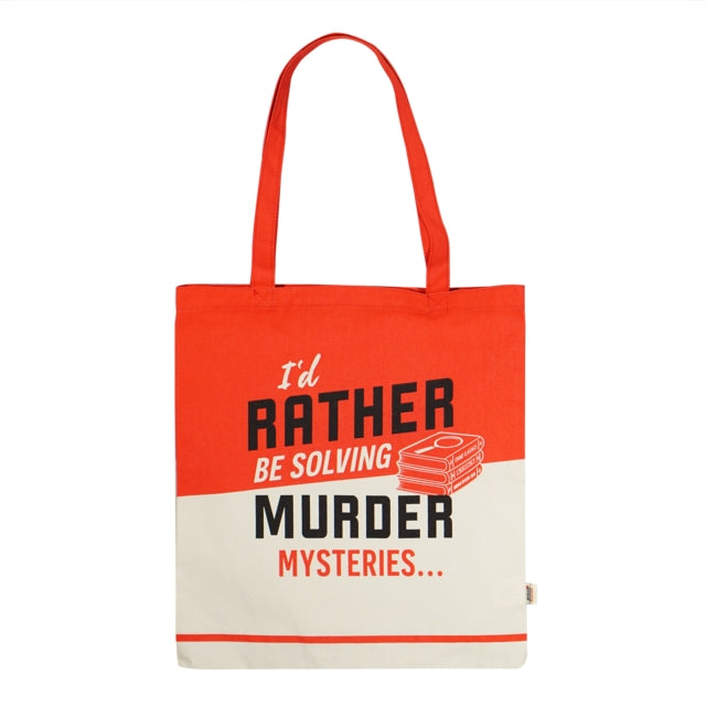Shopper Recycled Cotton - Murder Mystery Book Club