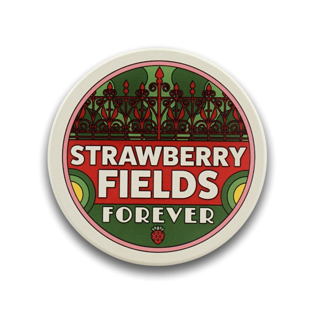 Coaster Single Ceramic - The Beatles (Strawberry Fields)