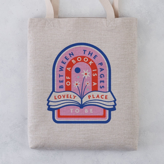 Between The Pages Of A Book Tote Bag - 5060434074157