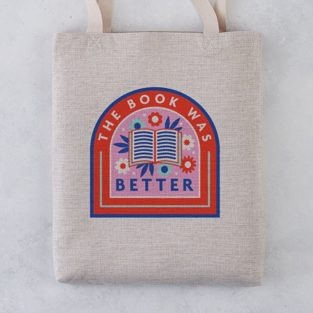 The Book Was Better Tote Bag - 5060434074195