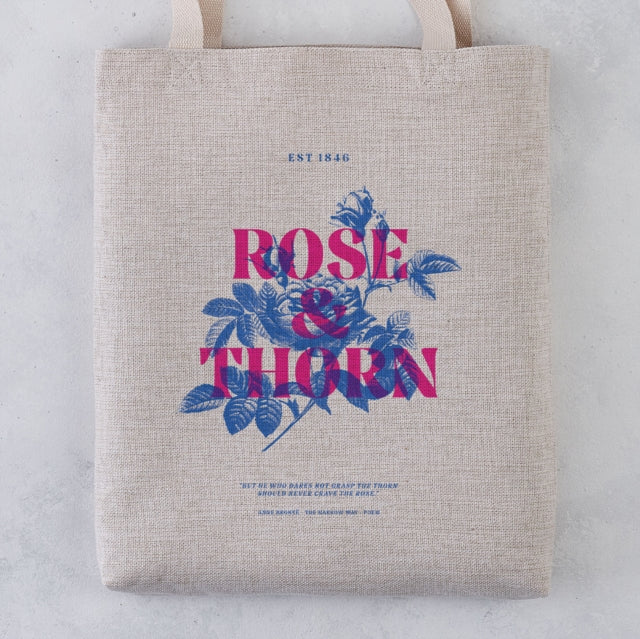 Bronte Tote Bag - Rose And Thorn - 5060434074584