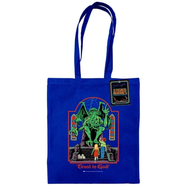 Steven Rhodes (Video Games Rot Your Brain) Bright Royal Tote Bag - 5063457006198