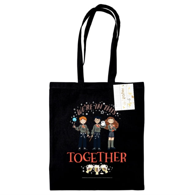 Harry Potter (We Are In This Together) Black Tote Bag - 5063457006570