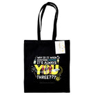 Harry Potter (Always You Three) Black Tote Bag - 5063457006594
