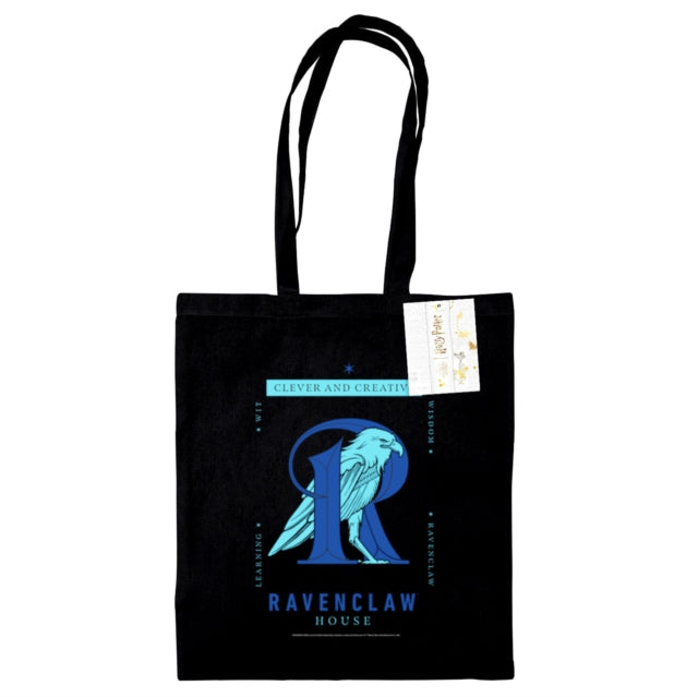 Harry Potter (Ravenclaw) Black Tote Bag - 5063457006624