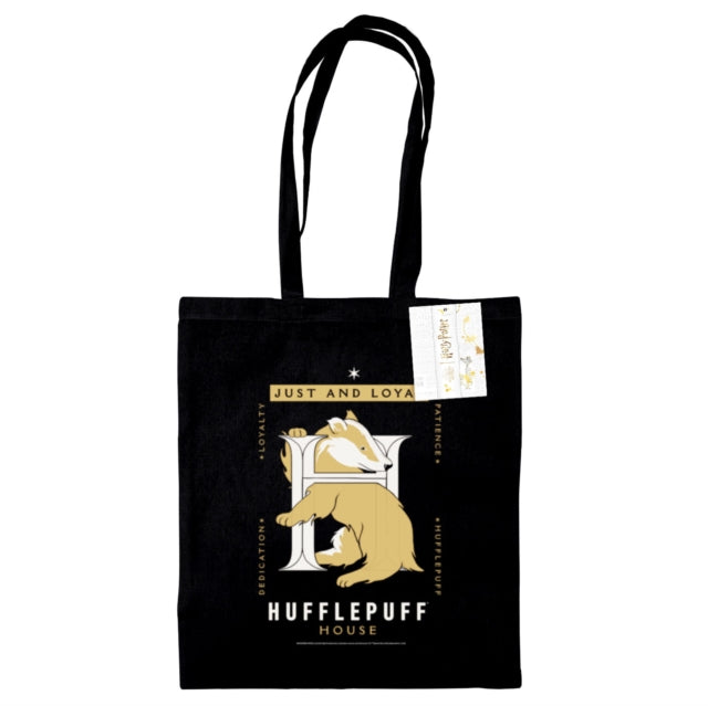 Harry Potter (Hufflepuff) Black Tote Bag - 5063457006631