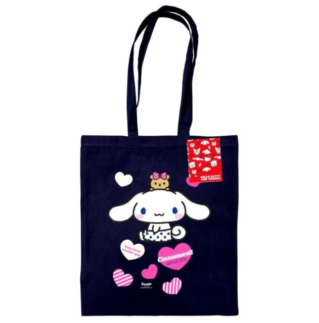 Cinnamoroll (Pup) Navy Tote Bag - 5063457026646
