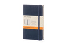 Moleskine Sapphire Blue Pocket Ruled Notebook Hard - 8051272893564