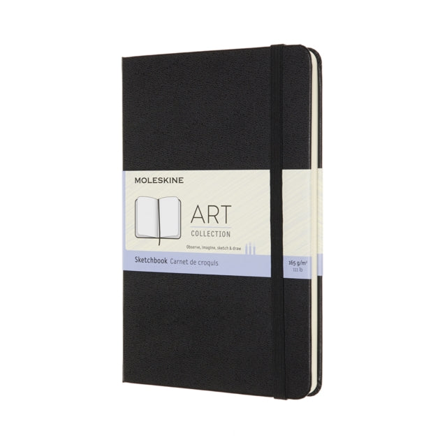 Moleskine Art Medium Sketchbook: Black - 8053853603098