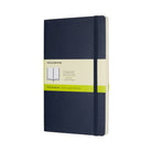 Moleskine Sapphire Blue Large Plain Notebook Soft - 8055002854757