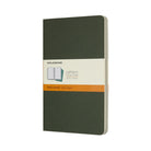 Moleskine Myrtle Green Large Ruled Cahier Journal (set Of 3) - 8055002855273