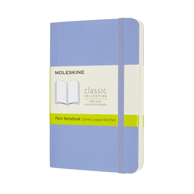 Moleskine Pocket Plain Softcover Notebook: Hydrangea Blue - 8056420850925