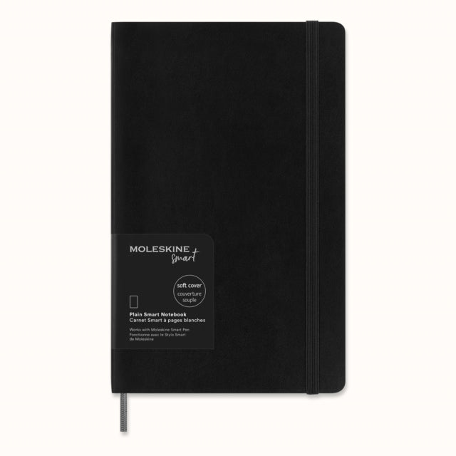 Moleskine Large Plain Softcover Smart Notebook - 8056598853612
