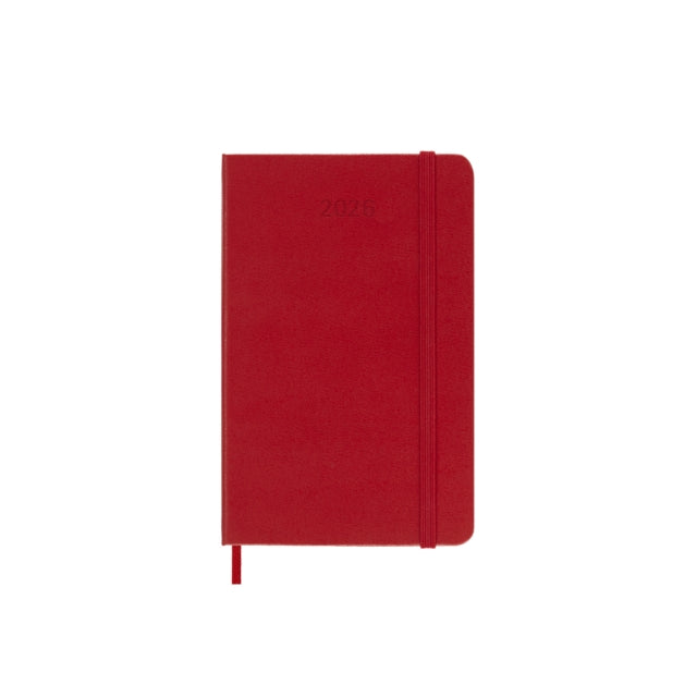 Moleskine 2026 12 Month Daily Pocket Hardcover Diary - 8056999274610