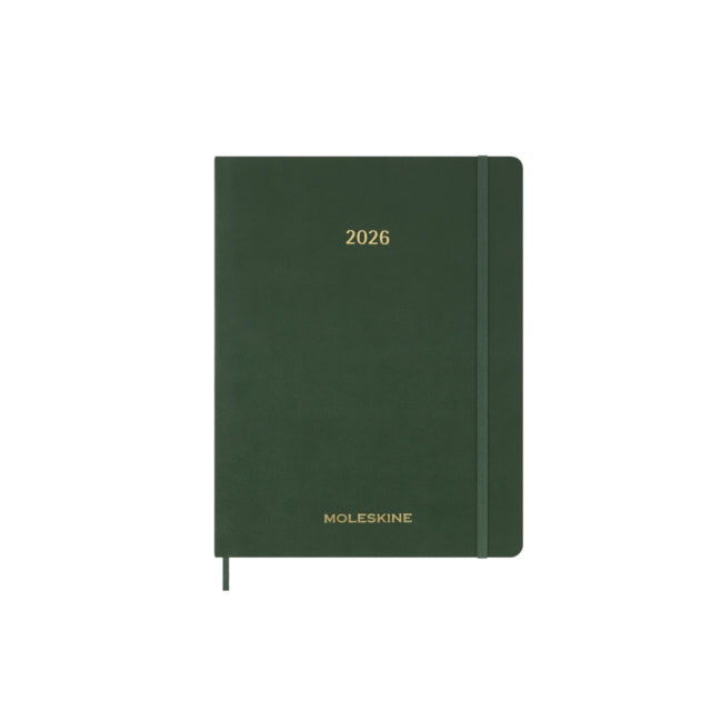 Moleskine 2026 13-Month Essential XXL Weekly Vertical Planner: Myrtle Green - 8056999276539
