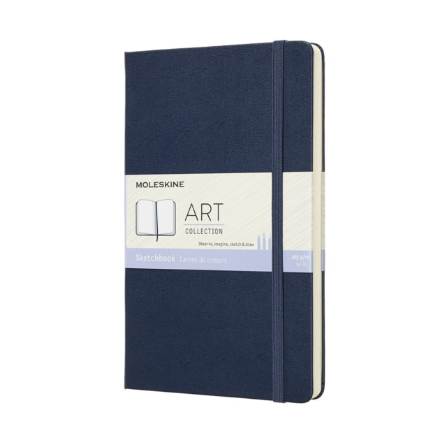 Moleskine Sapphire Blue Sketchbook Large - 8058341715611