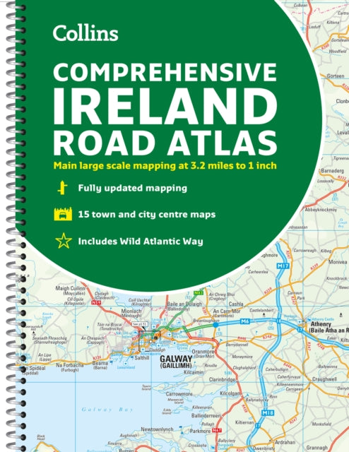 Comprehensive Road Atlas Ireland - 9780008412814