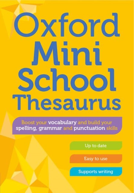 Oxford Mini School Thesaurus - 9780192784179