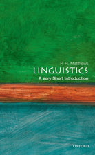 Linguistics : A Very Short Introduction - 9780192801487