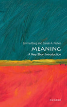 Meaning : A Very Short Introduction - 9780192866547