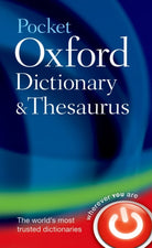 Pocket Oxford Dictionary and Thesaurus - 9780199532865