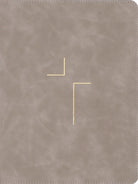 The Jesus Bible, ESV Edition, Leathersoft, Stone - 9780310154488