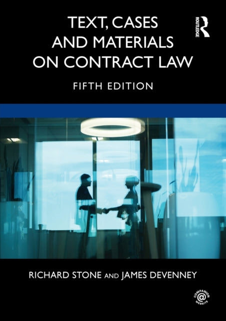 Text, Cases and Materials on Contract Law - 9780367222956