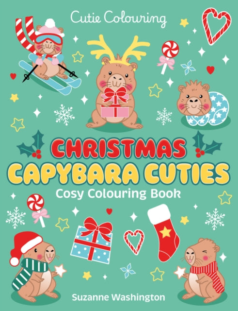Christmas Capybara Cuties - 9780702344527