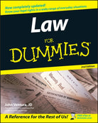 Law For Dummies - 9780764558306
