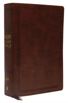 NKJV Study Bible, Leathersoft, Brown, Comfort Print : The Complete Resource for Studying God’s Word - 9780785220589