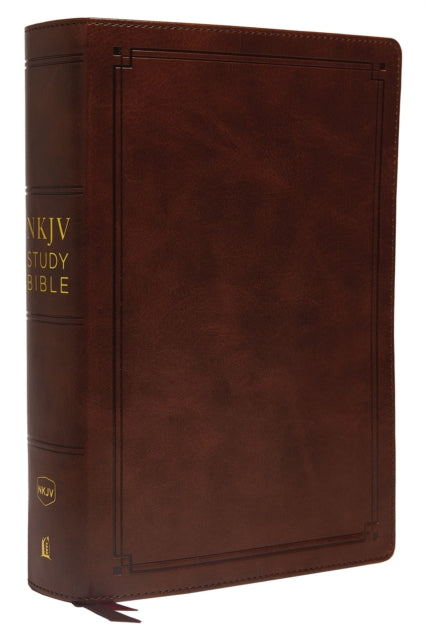 NKJV Study Bible, Leathersoft, Brown, Comfort Print : The Complete Resource for Studying God’s Word - 9780785220589