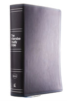 NKJV, Wiersbe Study Bible, Leathersoft, Black, Red Letter, Comfort Print : Be Transformed by the Power of God’s Word - 9780785220985