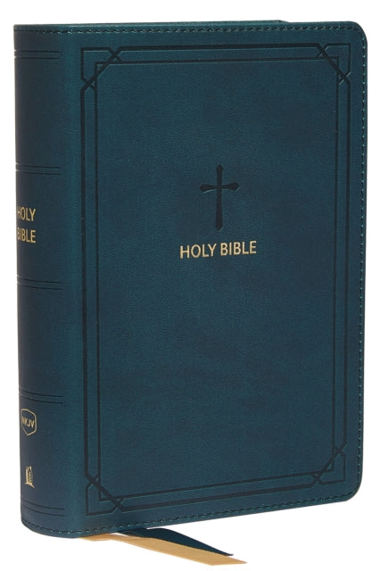 NKJV, End-of-Verse Reference Bible, Compact, Leathersoft, Teal, Red Letter, Comfort Print : Holy Bible, New King James Version - 9780785233459